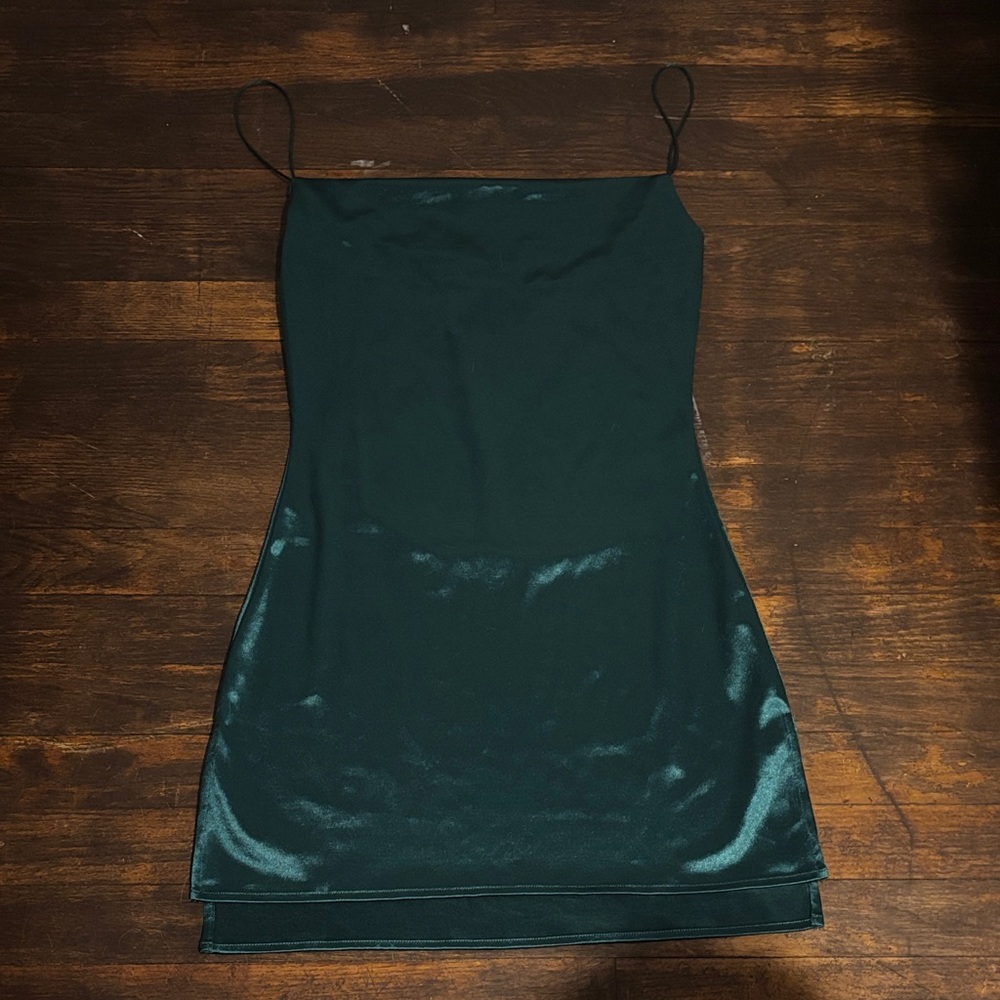 Zaful Dark Green Mini Dress